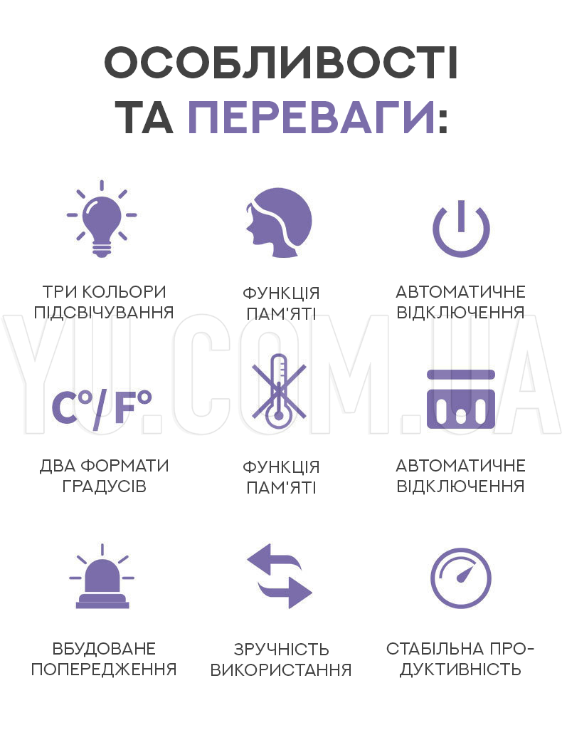 Безконтактний інфрачервоний термометр DIKANG HG01 Безконтактний інфрачервоний термометр DIKANG HG01